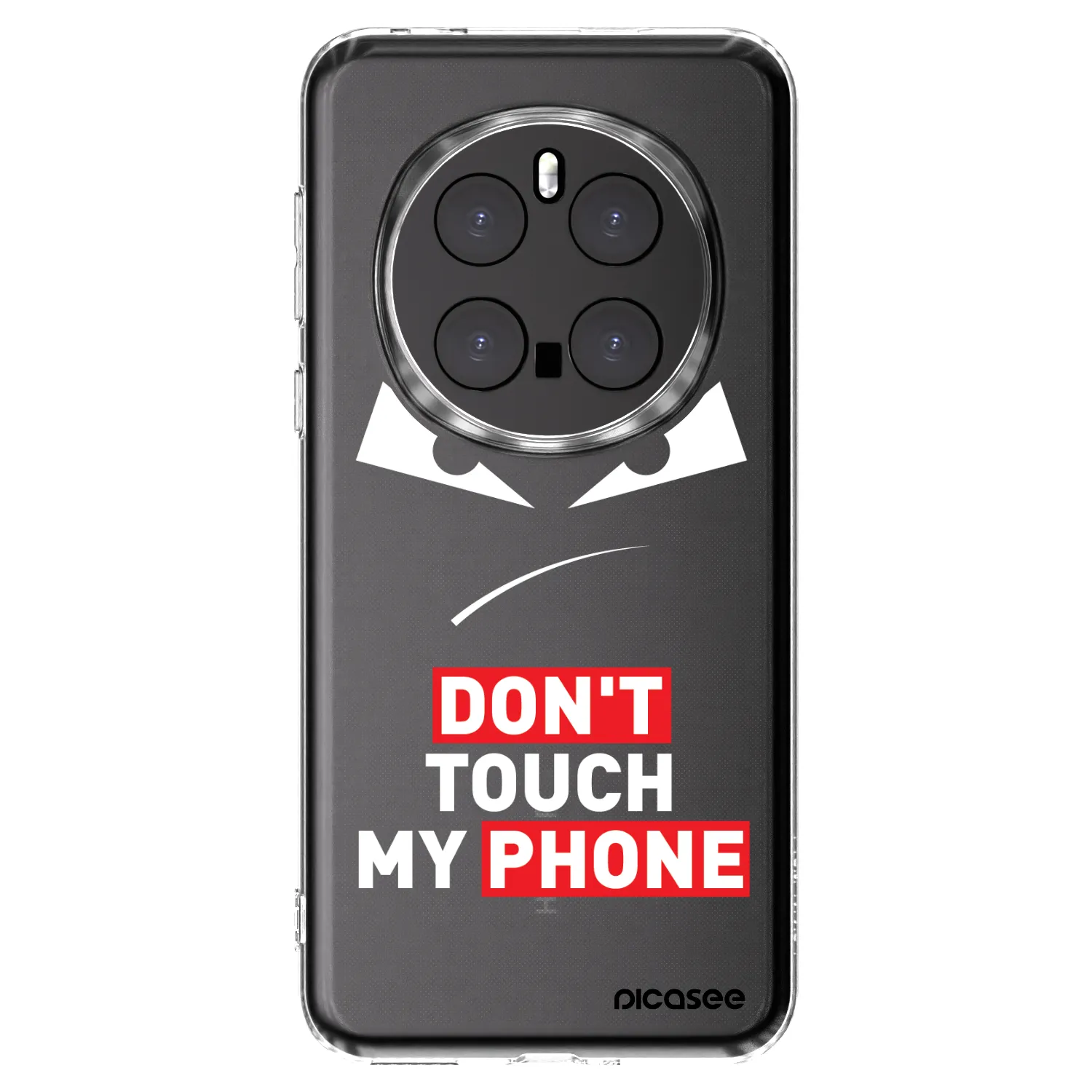 Silikónový prehľadný obal pre Honor Magic7 Pro 5G - Evil Eye - Transparent