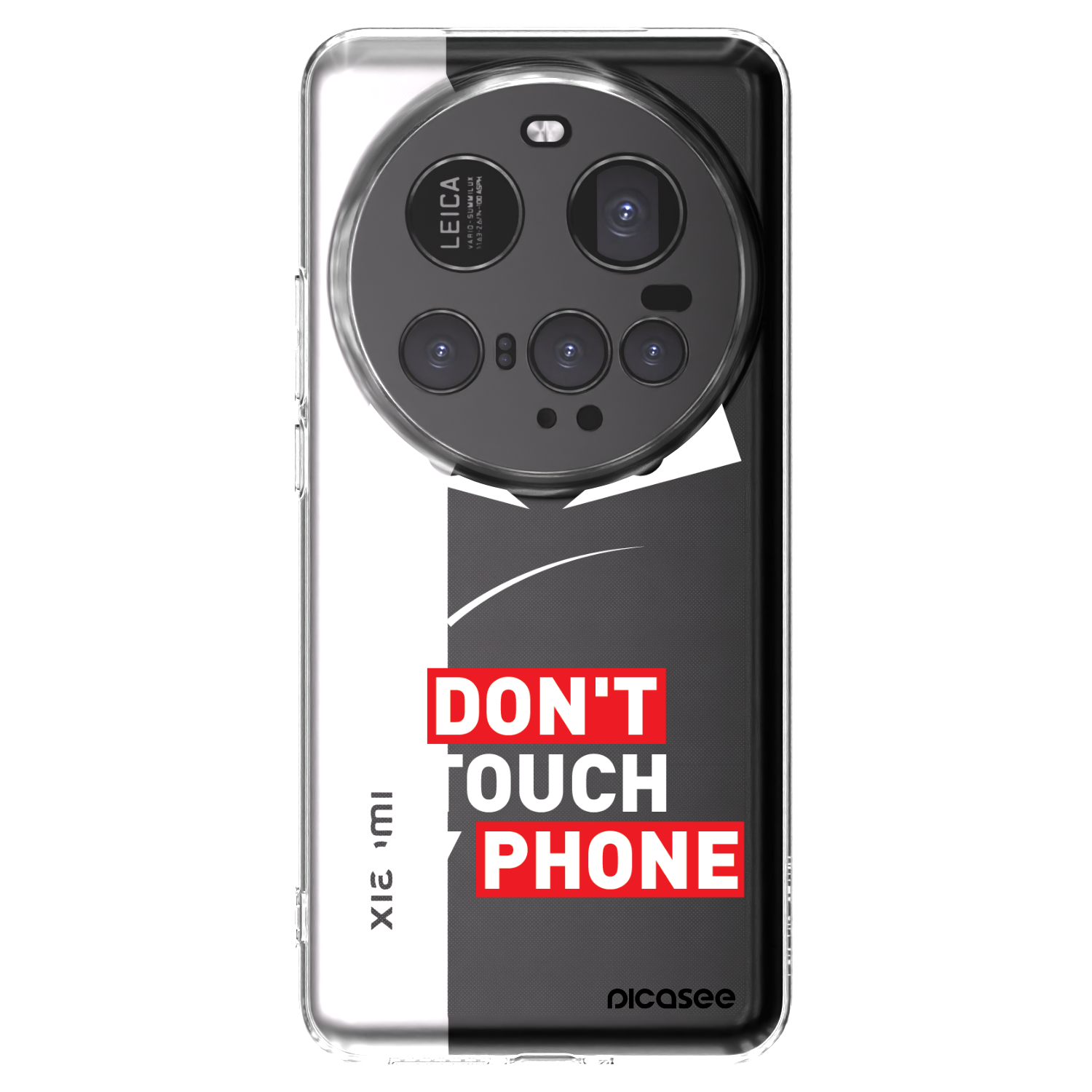Picasee silikónový prehľadný obal pre Xiaomi 15 Ultra - Evil Eye - Transparent