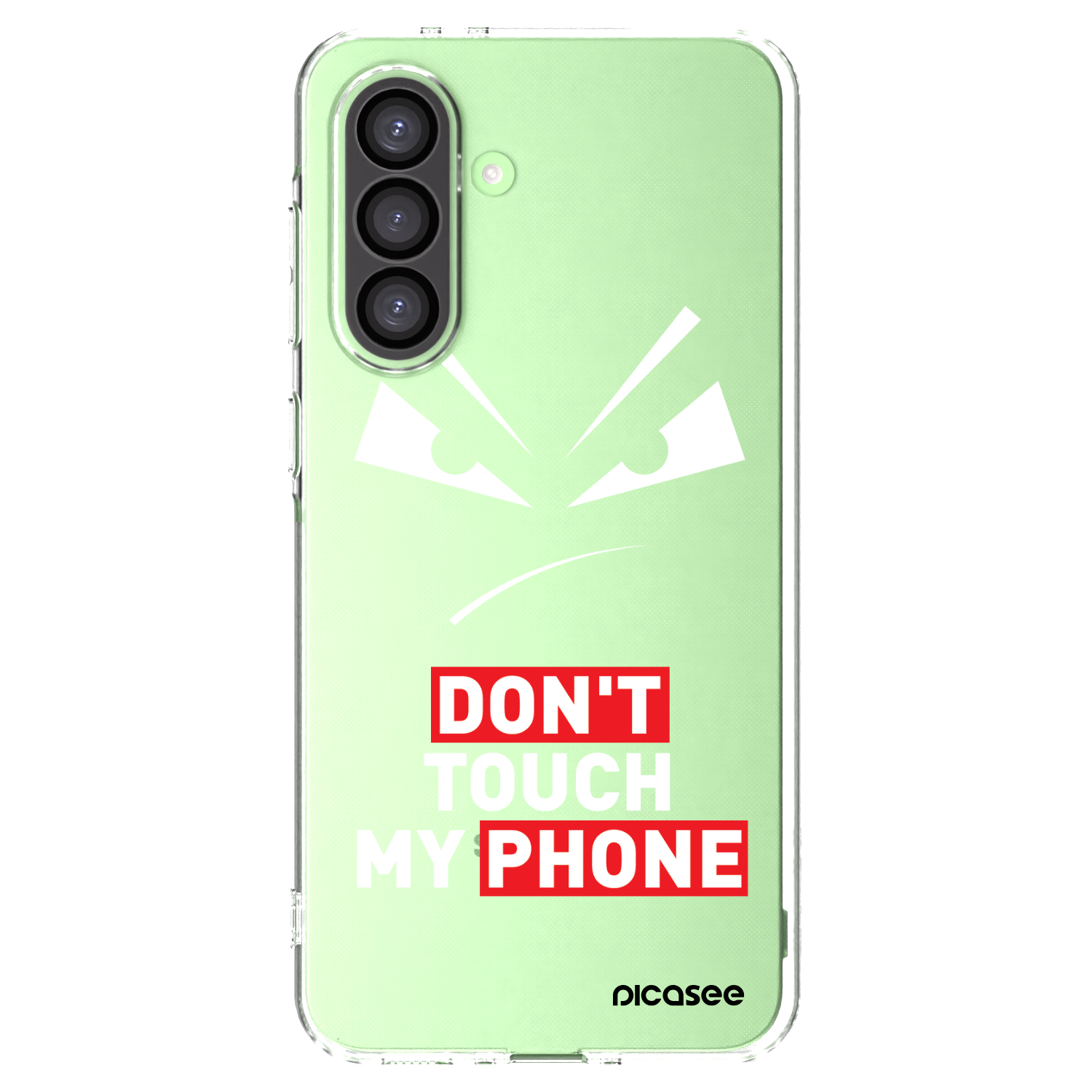 Picasee silikónový prehľadný obal pre Samsung Galaxy A26 5G A266B - Evil Eye - Transparent