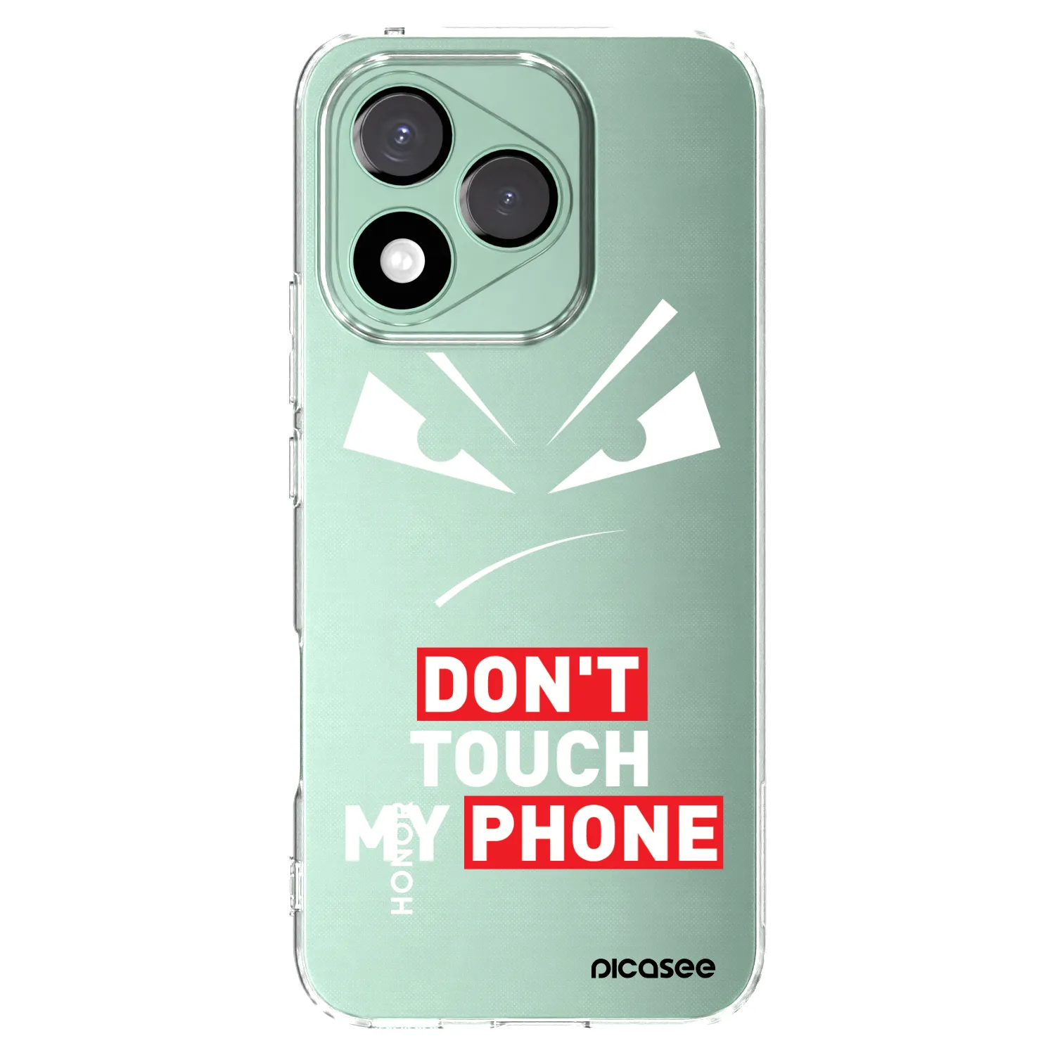Picasee silikónový prehľadný obal pre Honor 400 Lite 5G - Evil Eye - Transparent