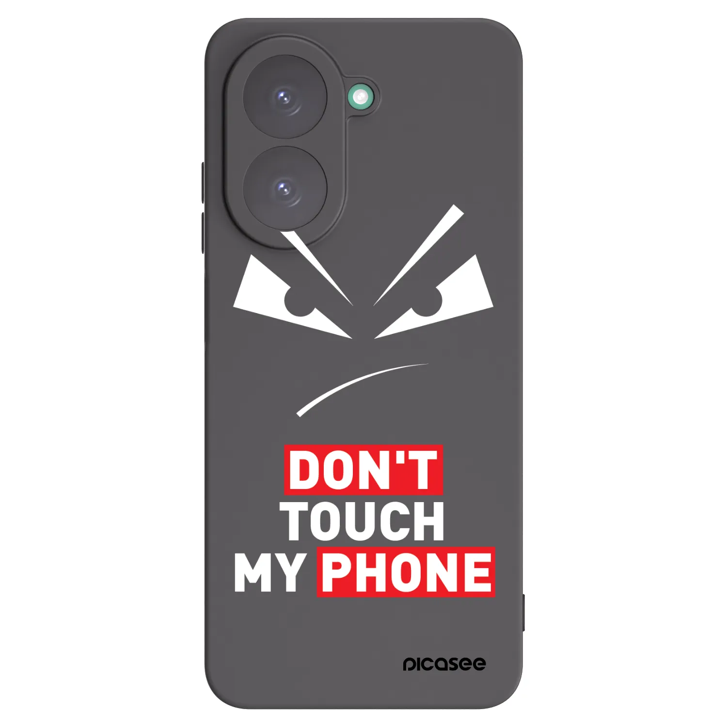 Picasee silikónový čierny obal pre Xiaomi Redmi A5 - Evil Eye - Transparent