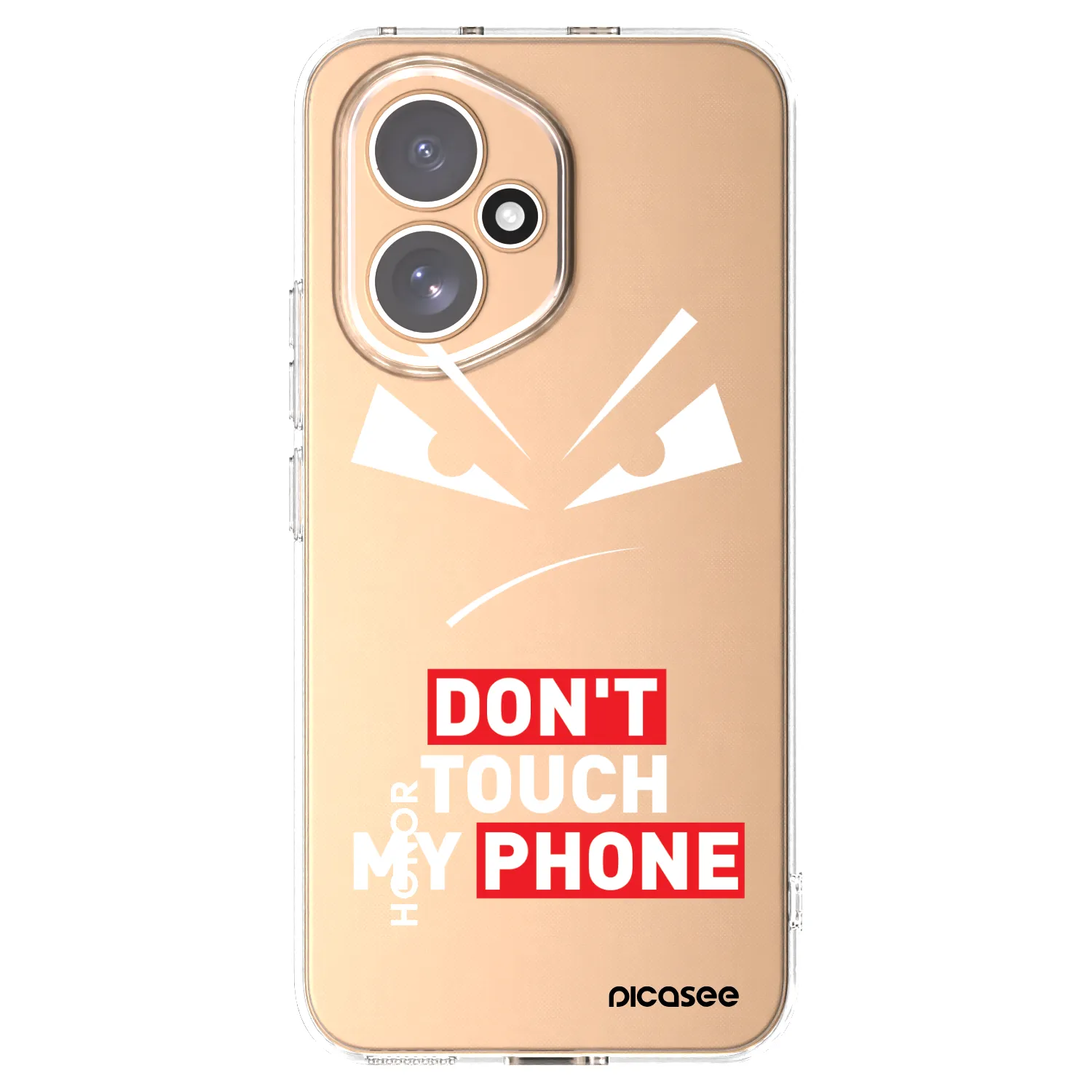 Picasee silikónový prehľadný obal pre Honor 400 5G - Evil Eye - Transparent