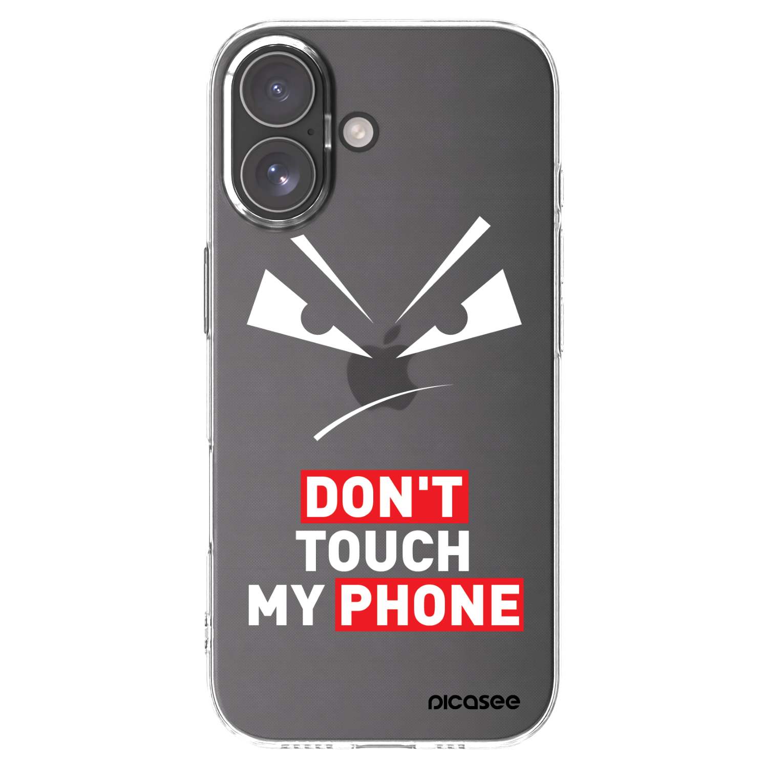 Picasee silikónový prehľadný obal pre Apple iPhone 17 - Evil Eye - Transparent