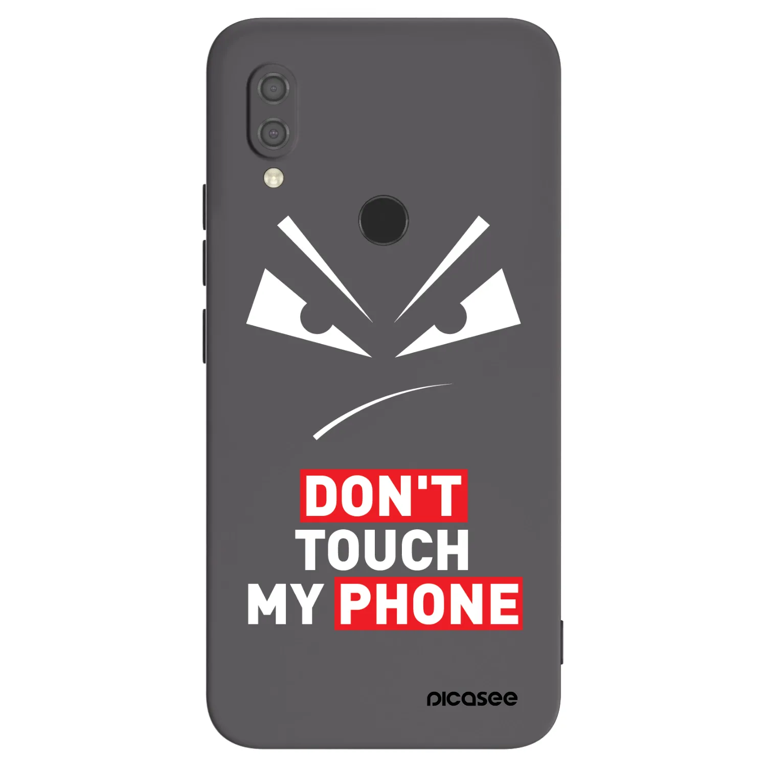 Picasee silikónový čierny obal pre Xiaomi Redmi 7 - Evil Eye - Transparent