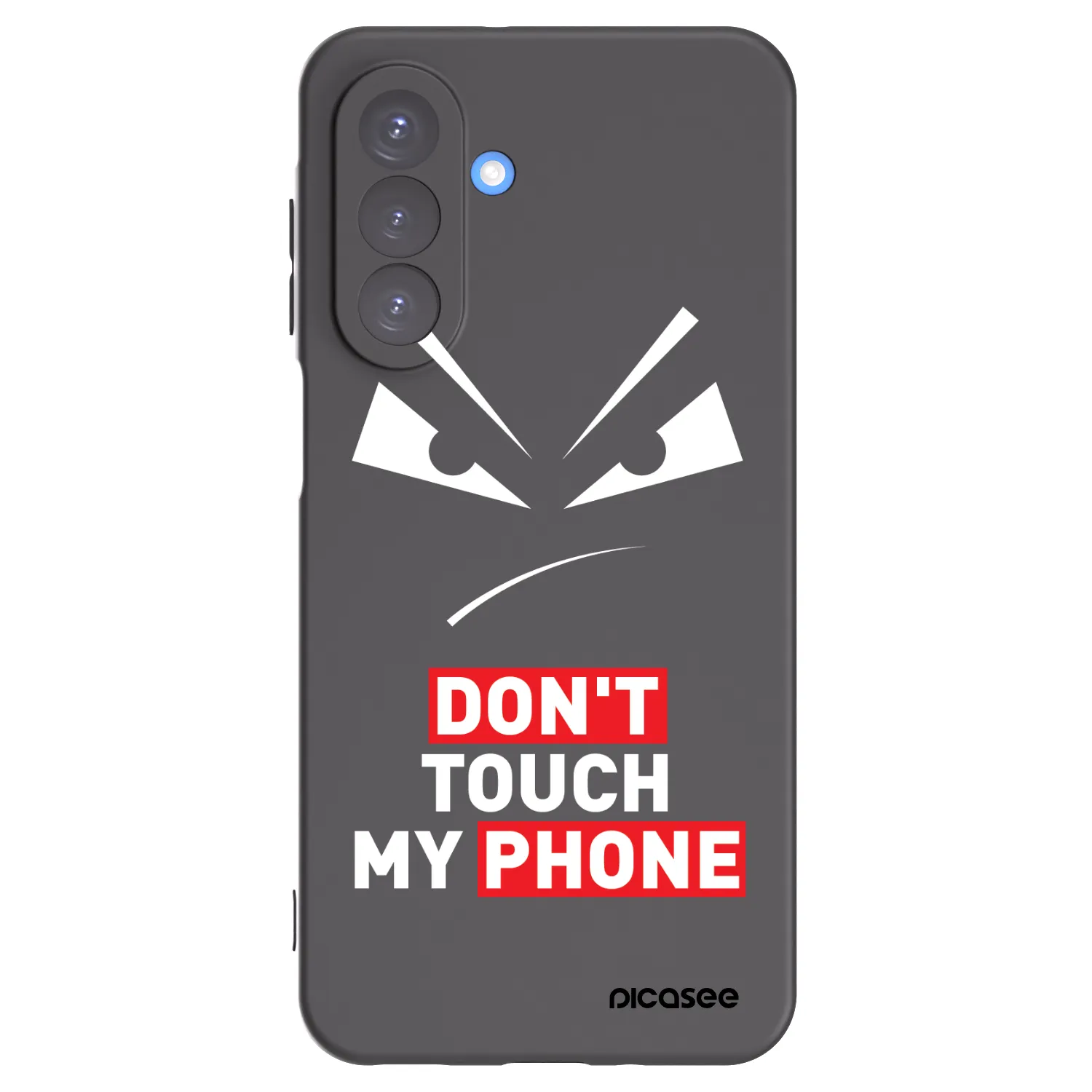 Picasee silikónový čierny obal pre Samsung Galaxy A17 5G - Evil Eye - Transparent