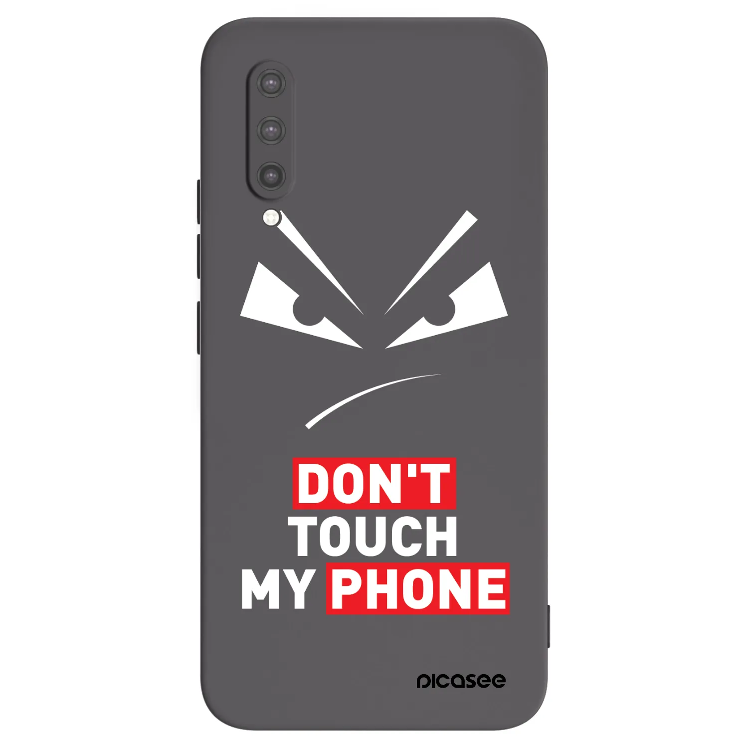 Picasee silikónový čierny obal pre Xiaomi Mi 9 Lite - Evil Eye - Transparent