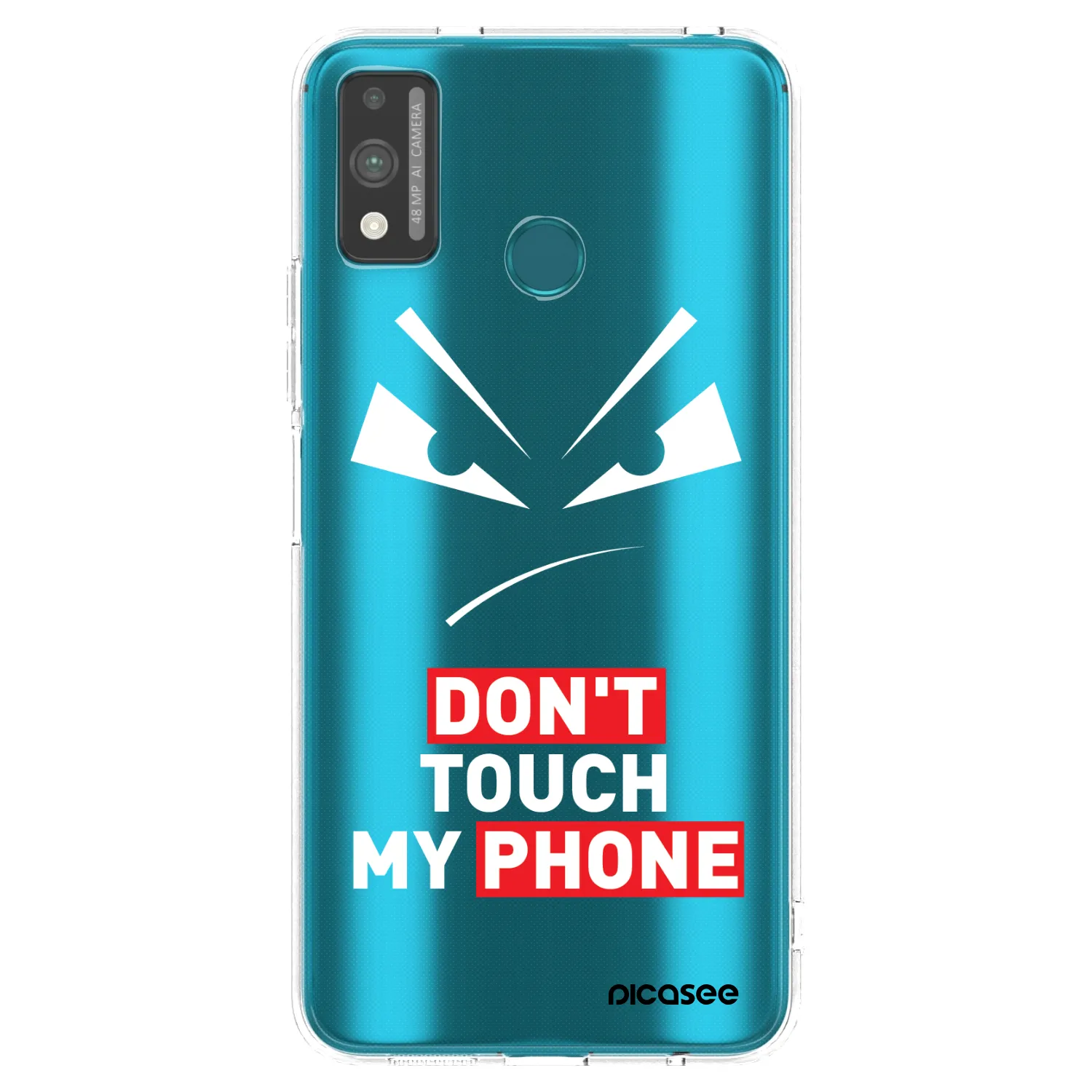 Picasee silikónový prehľadný obal pre Honor 9X Lite - Evil Eye - Transparent