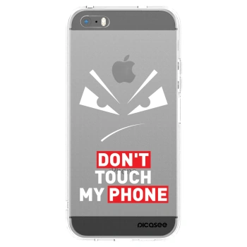 Picasee silikónový prehľadný obal pre Apple iPhone 5/5S/SE - Evil Eye - Transparent