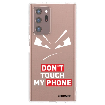 Picasee silikónový prehľadný obal pre Samsung Galaxy Note 20 Ultra - Evil Eye - Transparent