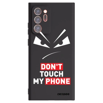 Picasee silikónový čierny obal pre Samsung Galaxy Note 20 Ultra - Evil Eye - Transparent