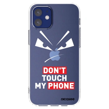 Picasee silikónový prehľadný obal pre Apple iPhone 12 mini - Evil Eye - Transparent