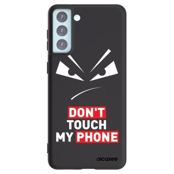 Picasee silikónový čierny obal pre Samsung Galaxy S21+ 5G G996F - Evil Eye - Transparent