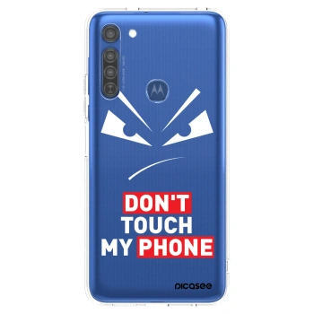 Obal pre Motorola Moto G8 - Evil Eye - Transparent