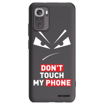 Picasee silikónový čierny obal pre Xiaomi Redmi Note 10 - Evil Eye - Transparent