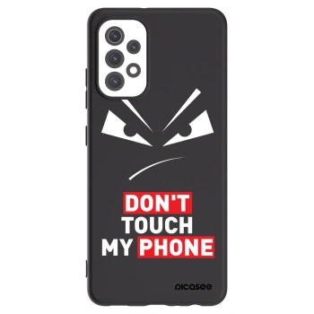 Picasee silikónový čierny obal pre Samsung Galaxy A32 5G A326B - Evil Eye - Transparent