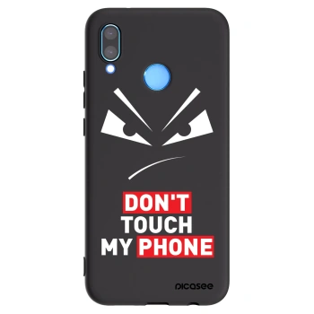 Picasee silikónový čierny obal pre Huawei P20 Lite - Evil Eye - Transparent