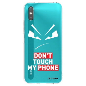Picasee silikónový prehľadný obal pre Xiaomi Redmi 9AT - Evil Eye - Transparent