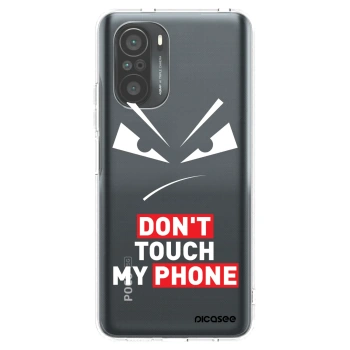 Picasee silikónový prehľadný obal pre Xiaomi Poco F3 - Evil Eye - Transparent