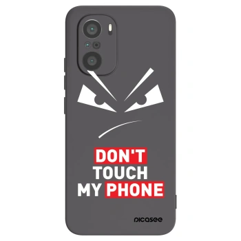 Picasee silikónový čierny obal pre Xiaomi Poco F3 - Evil Eye - Transparent