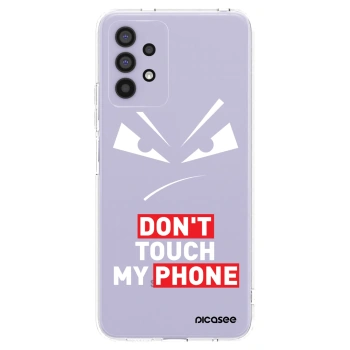 Picasee silikónový prehľadný obal pre Samsung Galaxy A32 4G SM-A325F - Evil Eye - Transparent