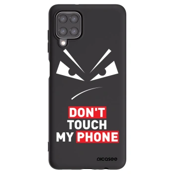 Picasee silikónový čierny obal pre Samsung Galaxy M12 M127F - Evil Eye - Transparent