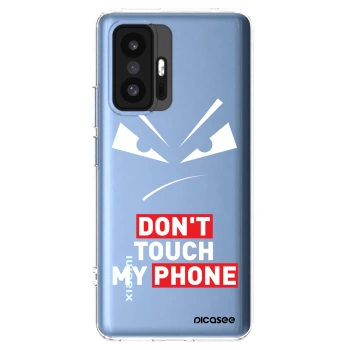 Picasee silikónový prehľadný obal pre Xiaomi 11T - Evil Eye - Transparent
