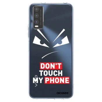 Picasee silikónový prehľadný obal pre Vivo Y20s - Evil Eye - Transparent