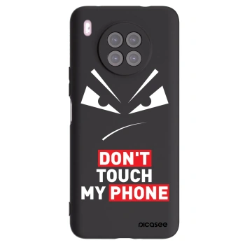 Picasee silikónový čierny obal pre Huawei Nova 8i - Evil Eye - Transparent