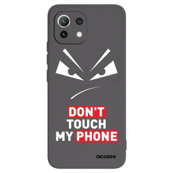 Picasee silikónový čierny obal pre Xiaomi 11 Lite 5G NE - Evil Eye - Transparent