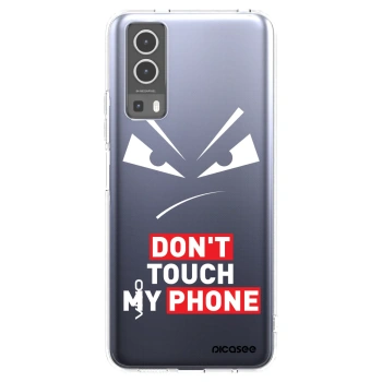 Picasee silikónový prehľadný obal pre Vivo Y72 5G - Evil Eye - Transparent