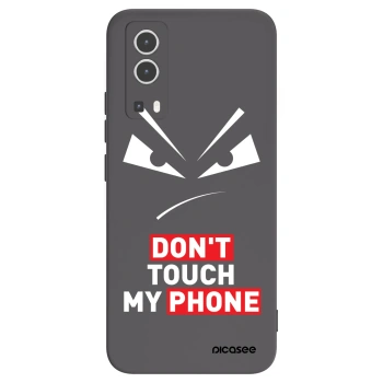 Picasee silikónový čierny obal pre Vivo Y72 5G - Evil Eye - Transparent