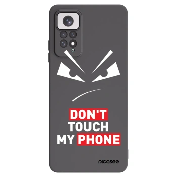 Picasee silikónový čierny obal pre Xiaomi Redmi Note 11 - Evil Eye - Transparent