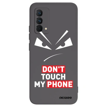 Picasee silikónový čierny obal pre Realme GT Master Edition 5G - Evil Eye - Transparent