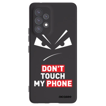 Picasee silikónový čierny obal pre Samsung Galaxy A53 5G A536 - Evil Eye - Transparent