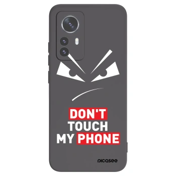 Picasee silikónový čierny obal pre Xiaomi 12 Pro - Evil Eye - Transparent
