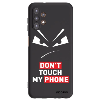 Picasee silikónový čierny obal pre Samsung Galaxy A13 4G A135 - Evil Eye - Transparent