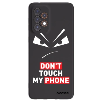 Picasee silikónový čierny obal pre Samsung Galaxy A33 5G A336 - Evil Eye - Transparent