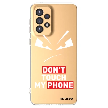 Picasee silikónový prehľadný obal pre Samsung Galaxy A33 5G A336 - Evil Eye - Transparent