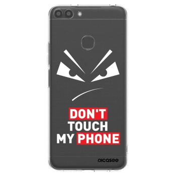 Picasee silikónový prehľadný obal pre Huawei P Smart - Evil Eye - Transparent