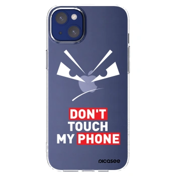 Picasee silikónový prehľadný obal pre Apple iPhone 14 Plus - Evil Eye - Transparent