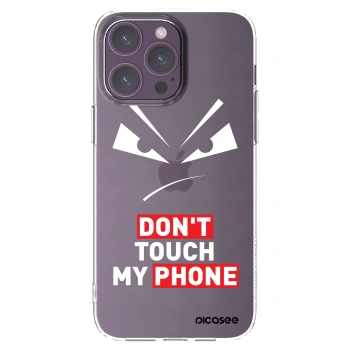 Picasee silikónový prehľadný obal pre Apple iPhone 14 Pro Max - Evil Eye - Transparent