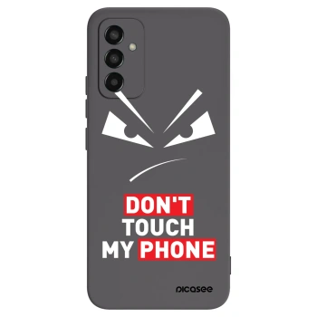 Picasee silikónový čierny obal pre Samsung Galaxy M13 M135F - Evil Eye - Transparent