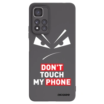 Picasee silikónový čierny obal pre Xiaomi Redmi Note 11 Pro+ 5G - Evil Eye - Transparent