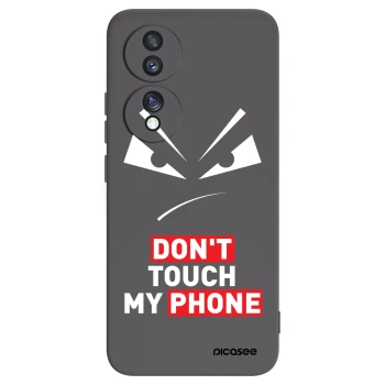 Picasee silikónový čierny obal pre Honor 70 - Evil Eye - Transparent