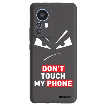 Picasee silikónový čierny obal pre Xiaomi 12T Pro - Evil Eye - Transparent