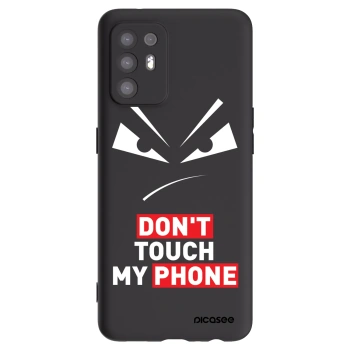 Picasee silikónový čierny obal pre OPPO A94 5G - Evil Eye - Transparent