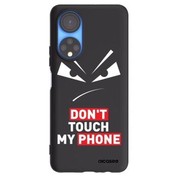 Picasee silikónový čierny obal pre Honor X7 - Evil Eye - Transparent