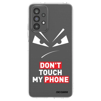 Picasee silikónový prehľadný obal pre Samsung Galaxy A73 5G - Evil Eye - Transparent