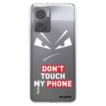 Picasee silikónový prehľadný obal pre Xiaomi Redmi 10 5G - Evil Eye - Transparent