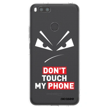 Picasee silikónový prehľadný obal pre Xiaomi Redmi A1 - Evil Eye - Transparent